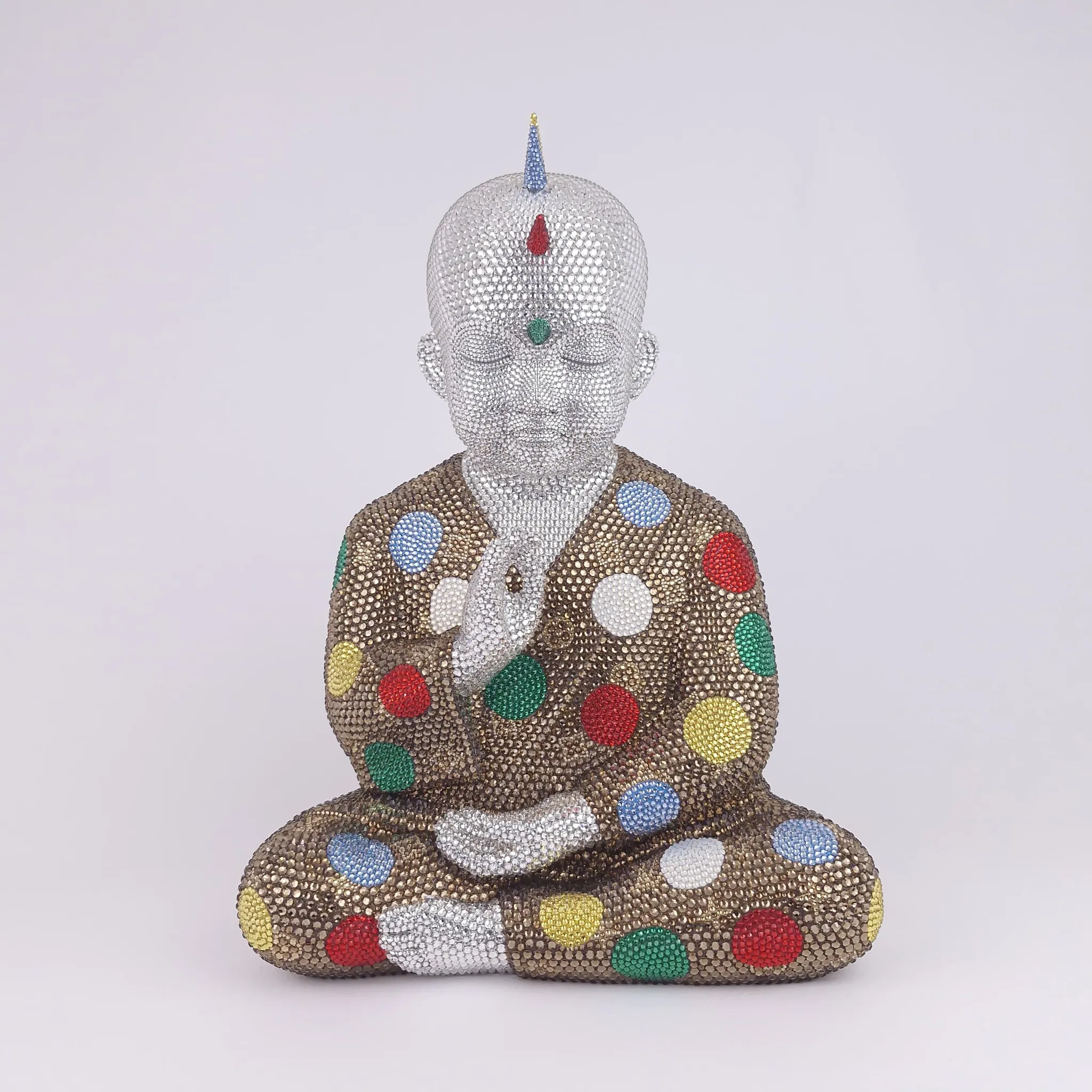 Metis Atash: Punk Buddha Sculptures | Aldo Castillo Gallery