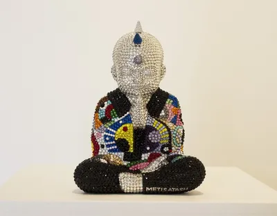 Metis Atash: Punk Buddha Sculptures | Aldo Castillo Gallery